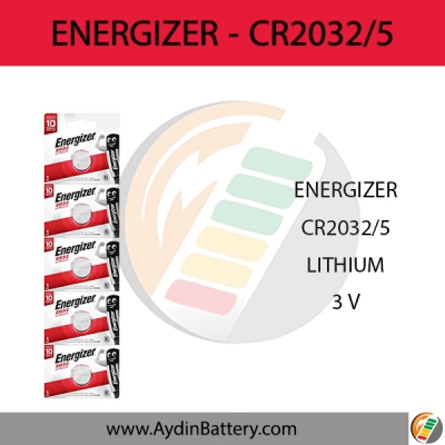 باتری لیتیومی انرجایزر ENERGIZER- CR2032 B5