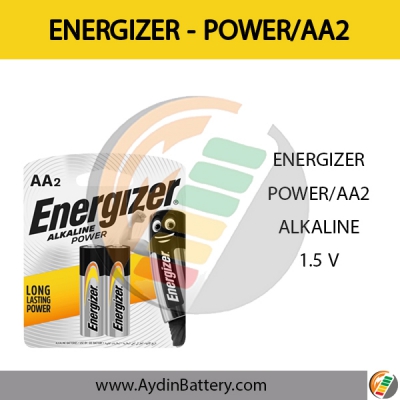 باتری قلمی آلکالاین انرجایزر ENERGIZER-AA2 POWER