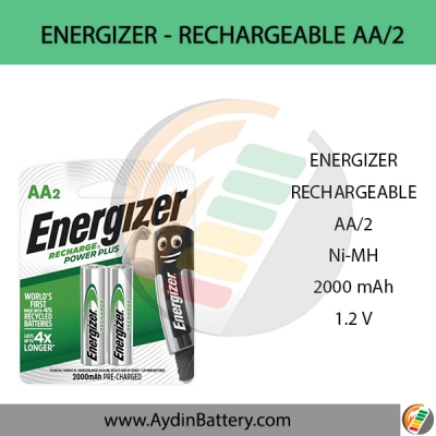 باتری قلمی قابل شارژ انرجایزرENERGIZER-EXTREME RECHARGEBLE AA2 2000 mAh